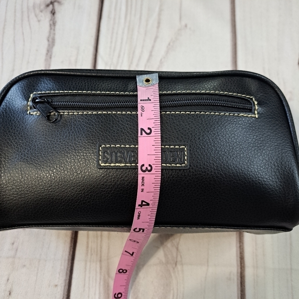 Steve Madden Black Travel Toiletry Bag - Picture 4 of 10